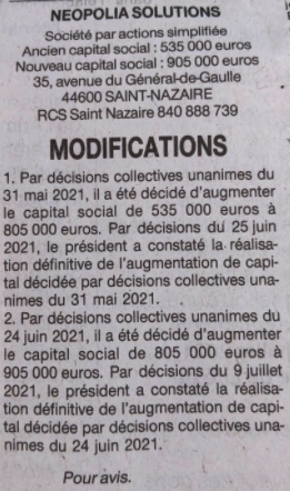 Neopolia : Christophe Delâtre, apporte des précisions sur l’entrée de la CCI Nantes Saint-Nazaire