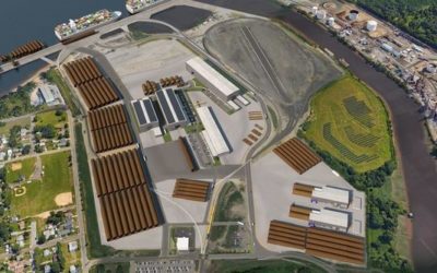 Ocean Wind et EEW ont débuté la construction de l’usine de monopieu dans le port de Paulsboro