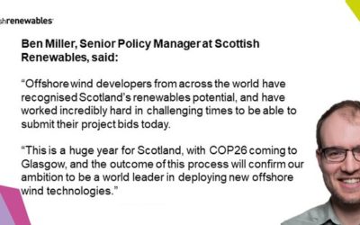 Le round ScotWind pourrait atteindre 100 000  £ ($137 810) par km²