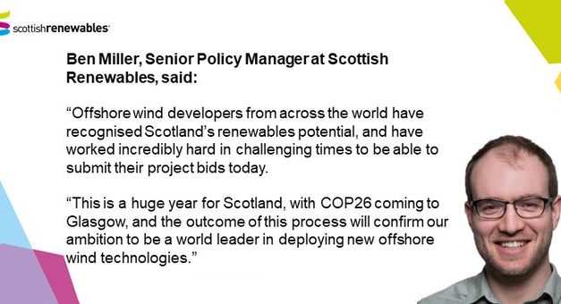 Le round ScotWind pourrait atteindre 100 000  £ ($137 810) par km²