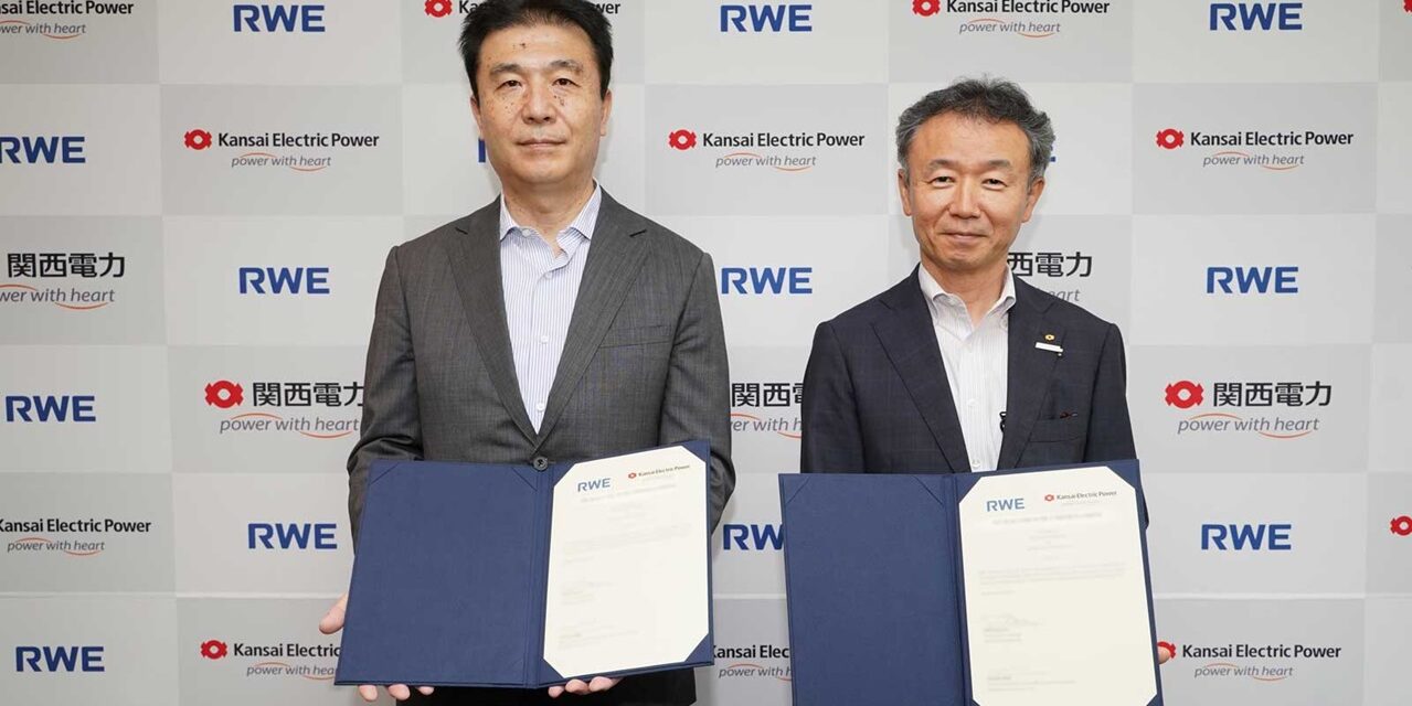 Kansai EPCO et RWE signent un accord pour développer le flottant au Japon