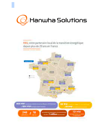 Hanwha Solutions acquiert RES Méditerranée (France)