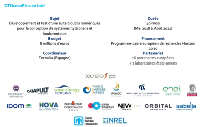 hydrolien et houlomoteur : La suite logicielle open source DTOcean+ bientôt disponible