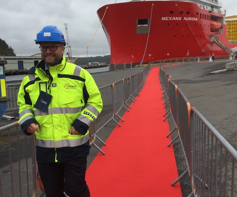 Visite du nouveau câblier Nexans Aurora inauguré à Halden en Norvège – 2