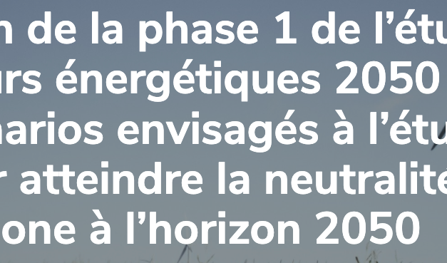 RTE finalise son rapport perspective 2050 pour le 25 octobre