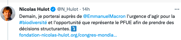 Le Congrès mondial de la nature en attente de concrétisation avant la COP26