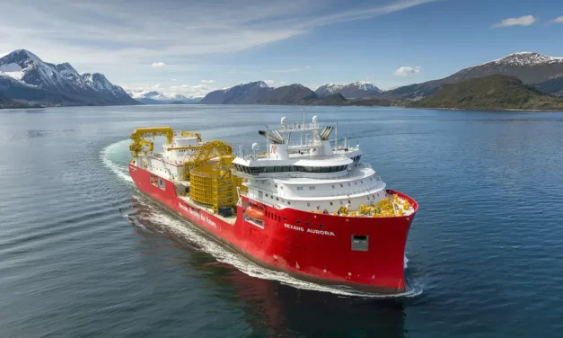 Le nouveau câblier Nexans Aurora pour le marché de l’éolien offshore et des interconnexions est prêt – 1