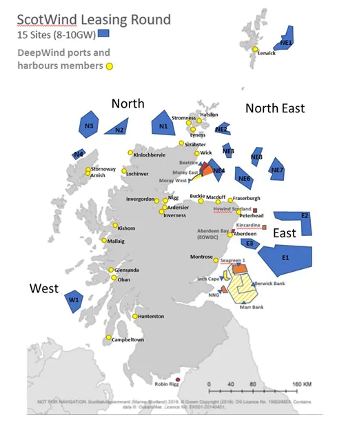 BW Offshore s’est associé à Invenergy pour le premier cycle de ScotWind