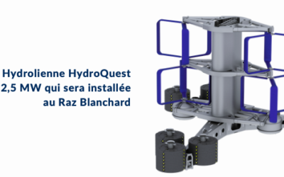 L’hydrolienne marine d’HydroQuest a terminé ses essais