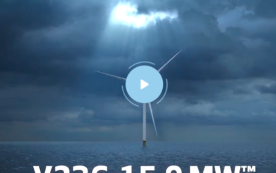 La V236-15,0 MW de Vestas a produit son premier kWh