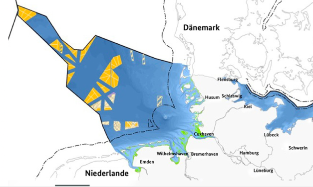 L’Allemagne prévoit 3 GW supplémentaires d’éoliennes offshore en mer du Nord