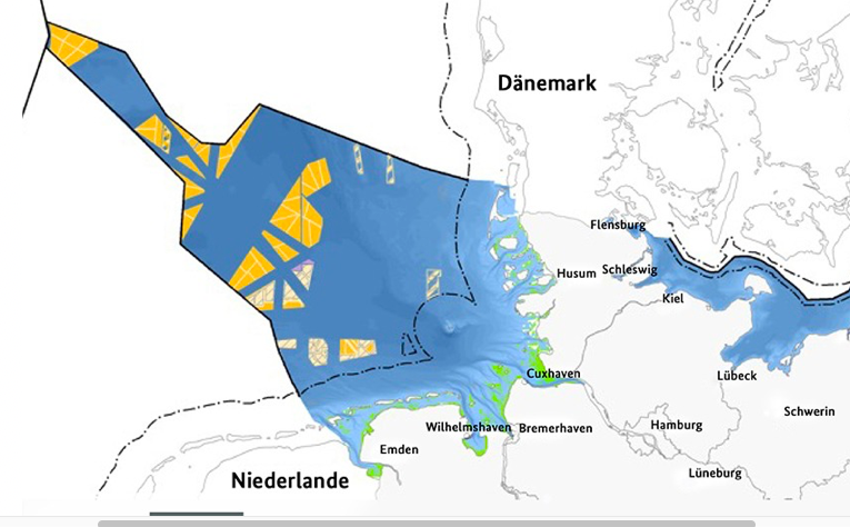 L’Allemagne prévoit 3 GW supplémentaires d’éoliennes offshore en mer du Nord