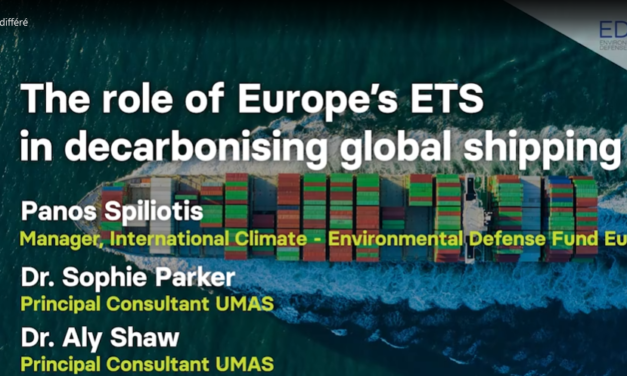 Le SCEQE peut-il stimuler la réduction des émissions de GES du transport maritime international ?