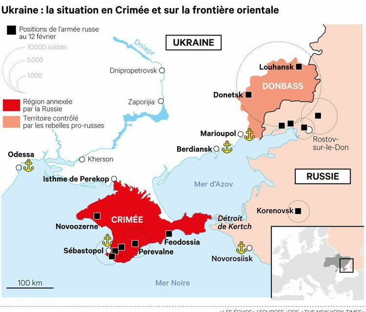 Les ports de la mer d’Azof et la centrale d’hydroélectricité de Kiev ciblés par la Russie