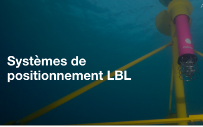Saint-Brieuc : le positionnement sous-marin LBL d’iXblue pour l’installation des pieux