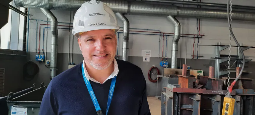 L’Ecole Chantiers de l’Atlantique mise sur « l’Homme» et pas seulement sur la machine ITV de Tony Filleau