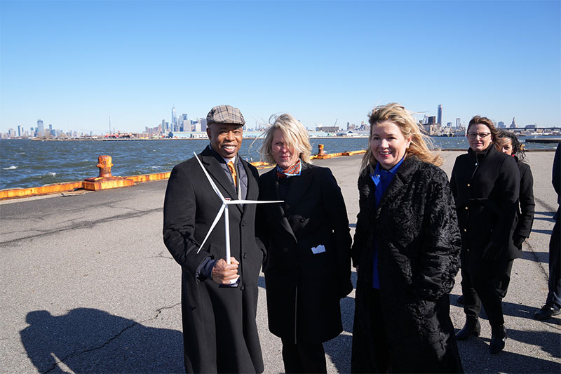New York : Le terminal maritime de South Brooklyn deviendra le hub éolien offshore