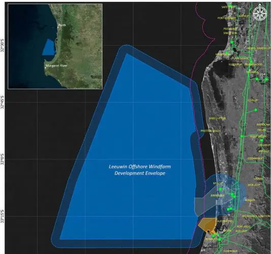 Australie : La filiale de Copenhague Energy propose de construire un parc en mer de plus de 3 GW