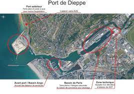 Extension de terre-plein portuaire à Dieppe – Etat environnemental initial