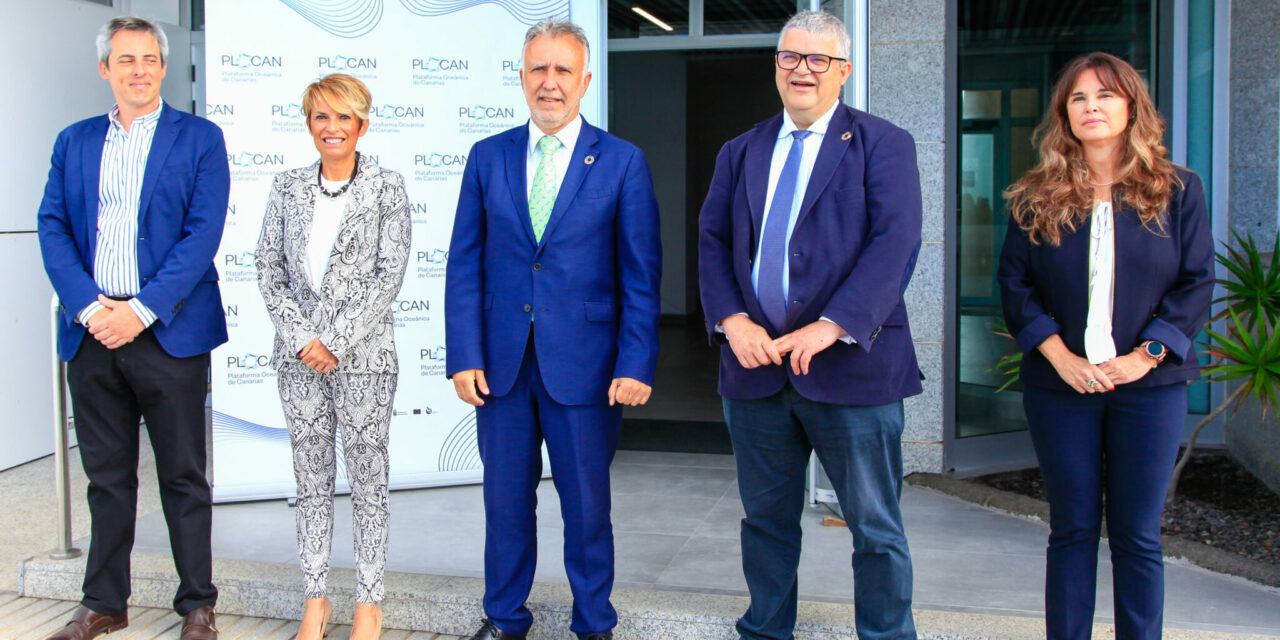 Hydrogène vert en ZNI : Le président du gouvernement des îles Canaries visite PLOCAN