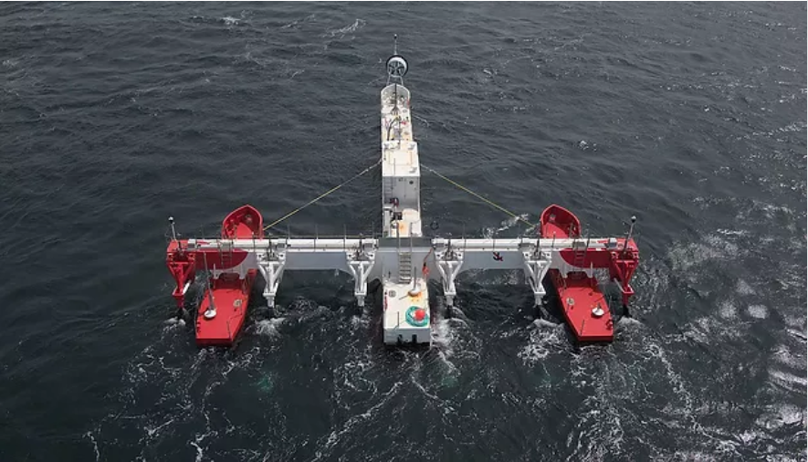 L’hydrolien repointe son nez dans la Baie de Fundy