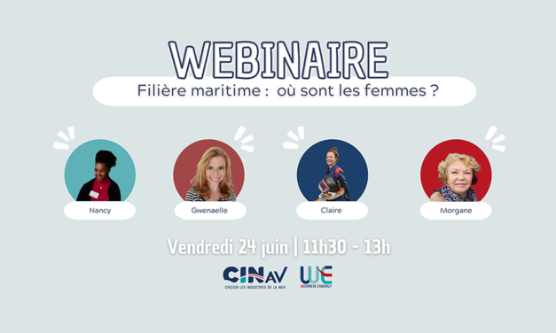 Webinaire | Filière maritime : où sont les femmes ?