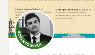 Thèse soutenue par Romain Lécuyer Le Bris sur le houlomoteur