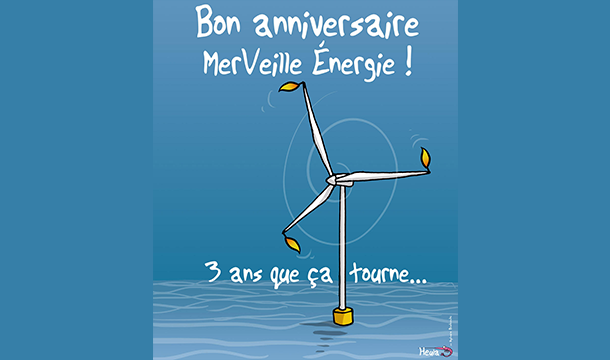 MerVeille Énergie fête ses 3 ans et sollicite ses lecteurs