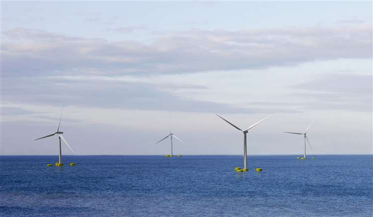 Le parc éolien flottant de Pentland réduit le nombre de turbines