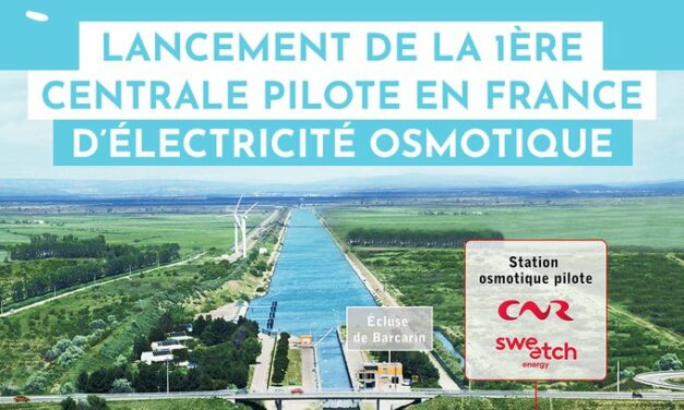 Une centrale osmotique pilote en Camargue