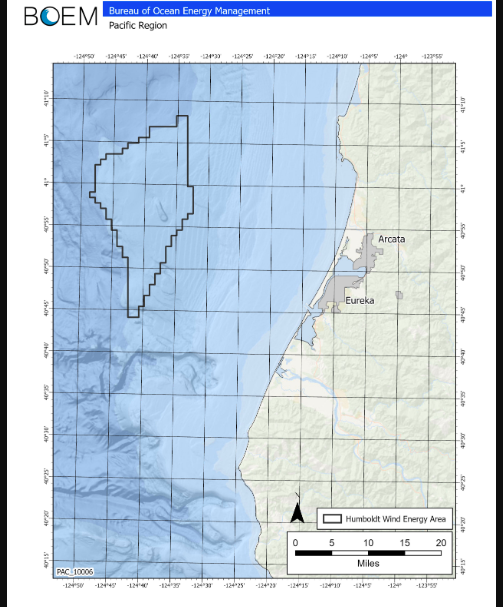 Le Gouverneur de Californie souhaite atteindre 20 GW en éolien flottant d’ici 2045