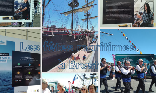 Fêtes maritimes de Brest : petit format, belle ambiance