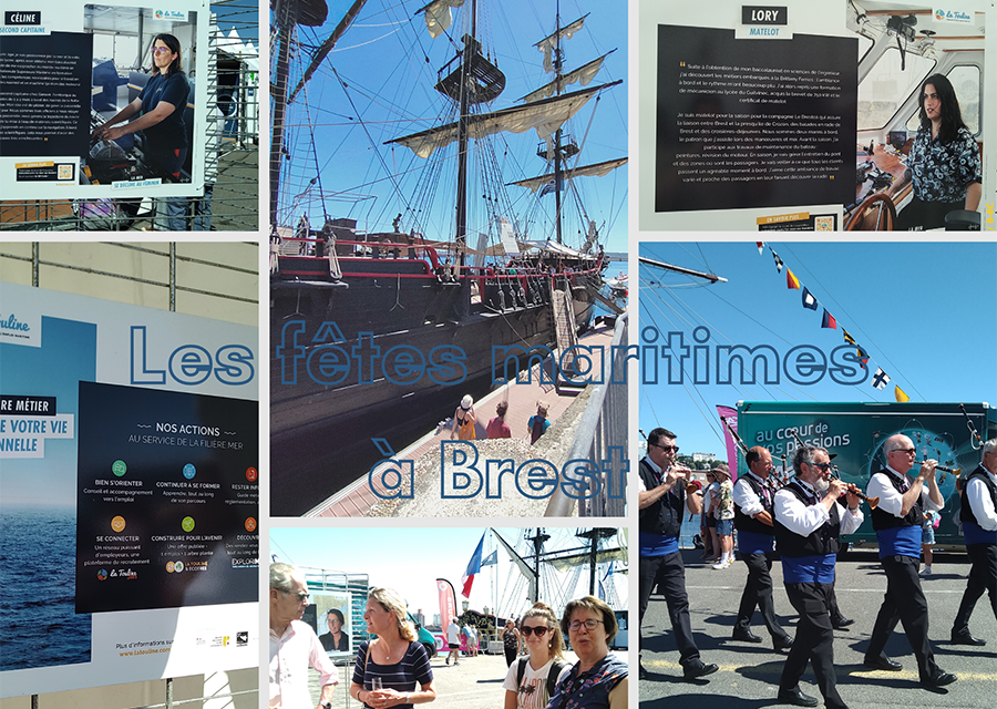 Fêtes maritimes de Brest : petit format, belle ambiance