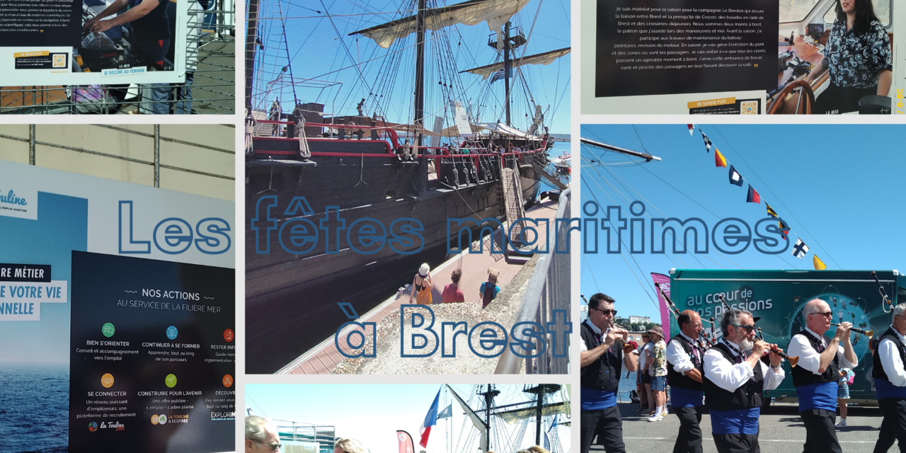 Fêtes maritimes de Brest : petit format, belle ambiance