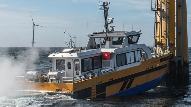 Vestas : Vers des navires de service (CTV) à hydrogène pour les parcs éoliens en mer