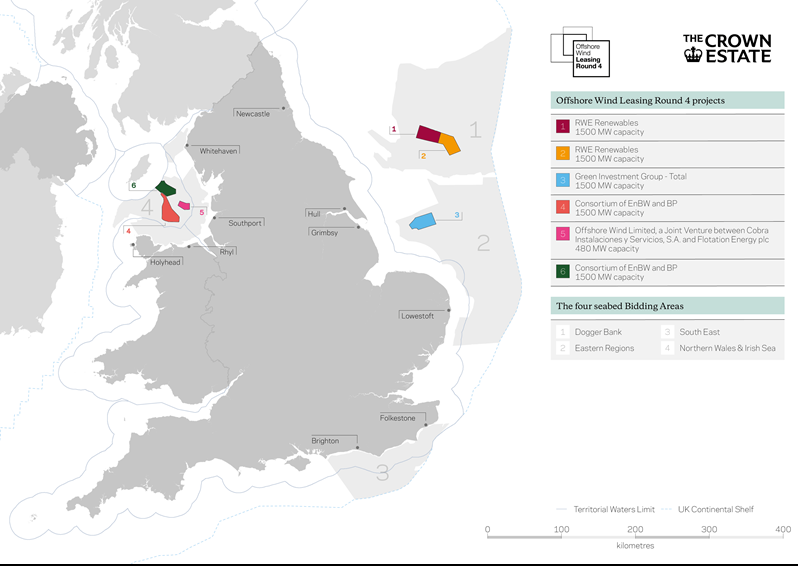 UK : 8 GW d’énergie éolienne offshore avec des améliorations quant à la décision