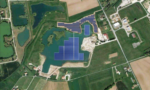 Nouveau parc solaire flottant en France dans le Lot et Garonne