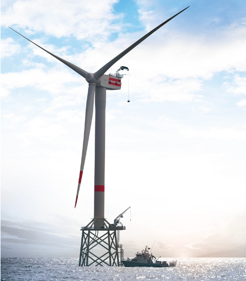 PALFINGER MARINE fournira les grues pour les plateformes éoliennes offshore de Courseulles sur Mer