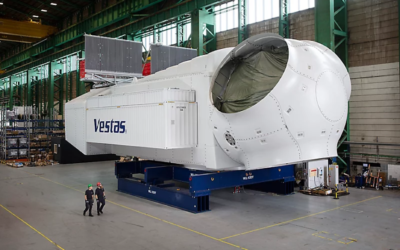 La nacelle prototype V236-15.0 MW™ Vestas est prête à être testée