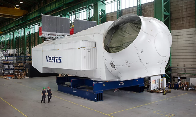 La nacelle prototype V236-15.0 MW™ Vestas est prête à être testée