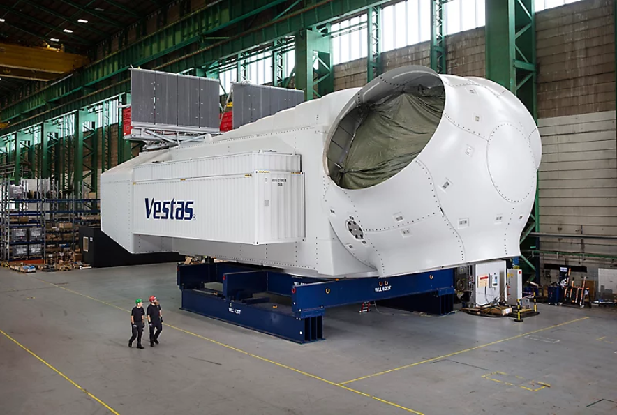 La nacelle prototype V236-15.0 MW™ Vestas est prête à être testée