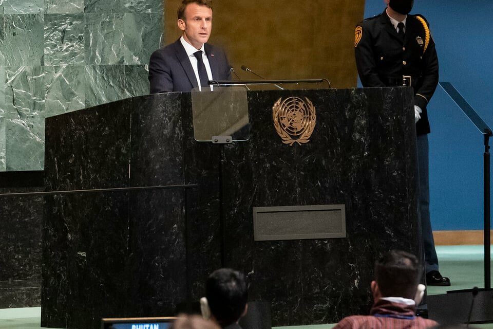 Politique : Le G7 doit mener l’exemple déclare Emmanuel Macron à l’ONU