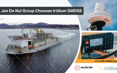 Sécurité en mer : Jan De Nul s’équipe de la solution GMDSS d’Iridium