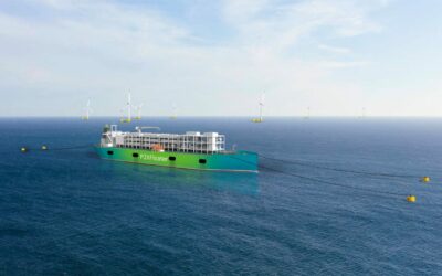 P2XFloater : A l’étude un navire producteur d’ammoniac vert à proximité de parcs éolien en mer