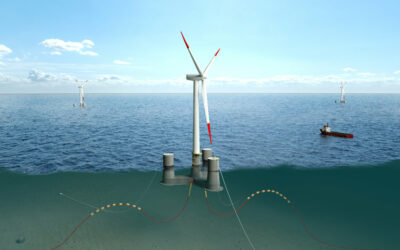 Fondation gravitaire : Bouygues TP acquiert la technologie de Floating Wind Solutions