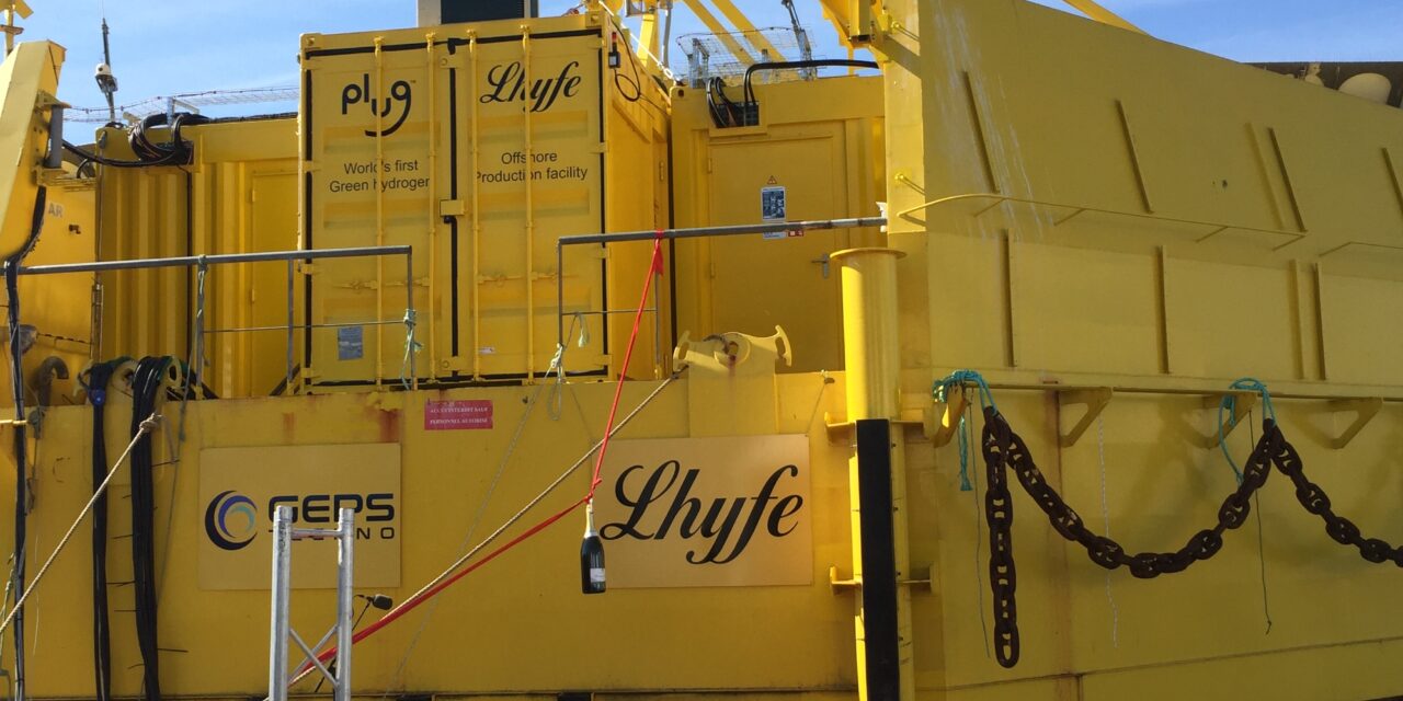 Innovation et première mondiale : Lhyfe inaugure le 1er site pilote de production d’hydrogène renouvelable offshore