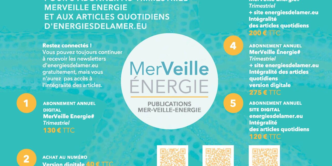 Abonnements à energiesdelamer.eu : Pour un accès complet aux articles
