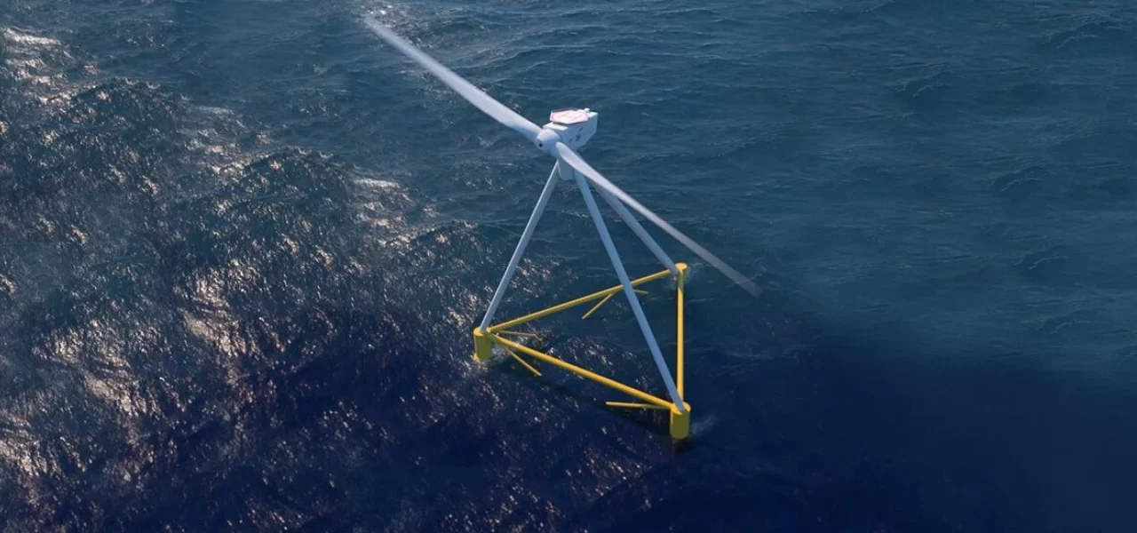 X1 Wind, l’éolienne flottante est installée sur le site d’essai de Plocan