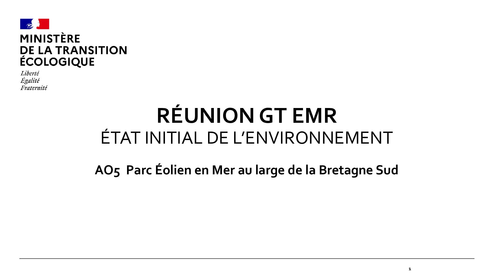 AO5, Études techniques et environnementales : publicité des éléments d&rsquo;information de Bretagne Sud