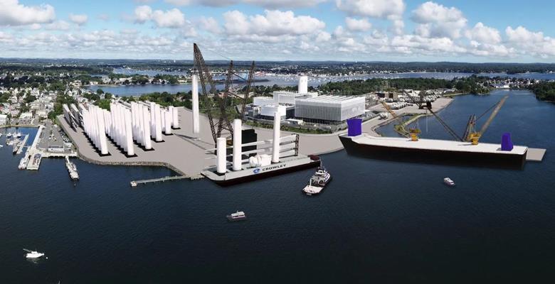 Aménagement portuaire pour le premier hub californien destiné à l’éolien flottant